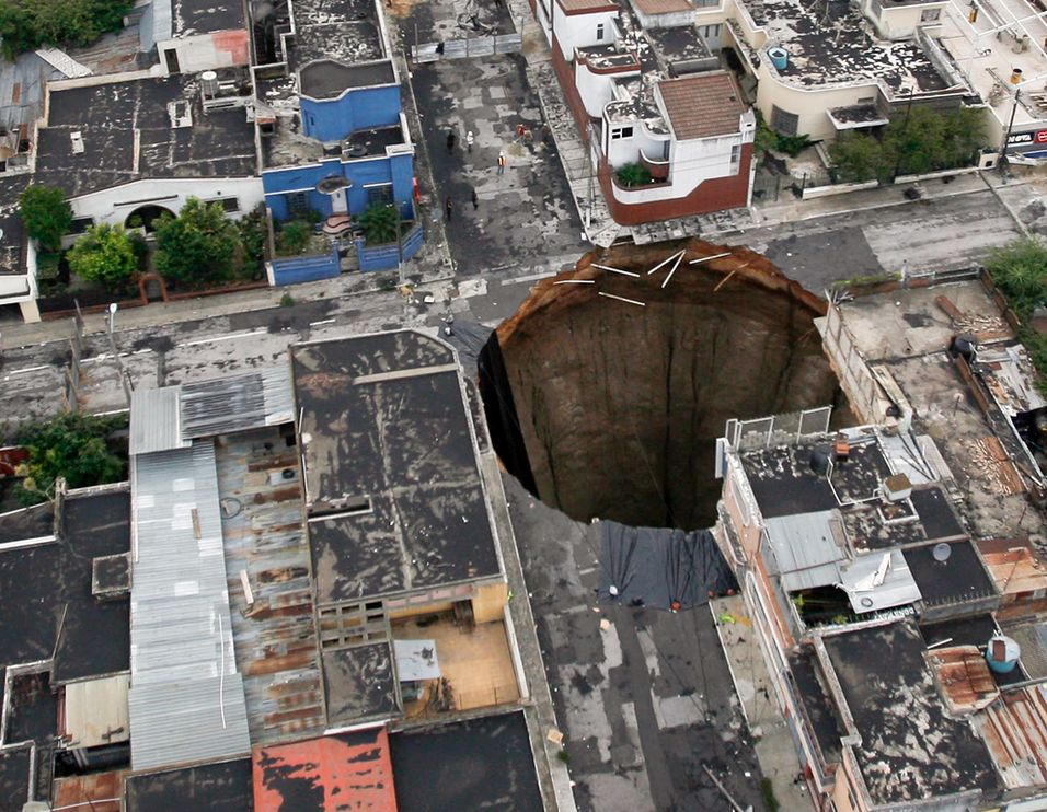Fixing Urban Sinkholes A Noisy Solution To A Dirty Problem